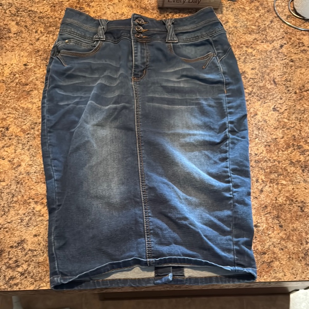 Denim Blue Women's Skirt